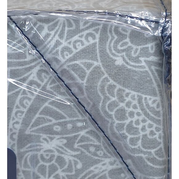 Brooks Brothers 100% Cotton Turkish Flannel Twin Sheet Set - Picture 6 of 7